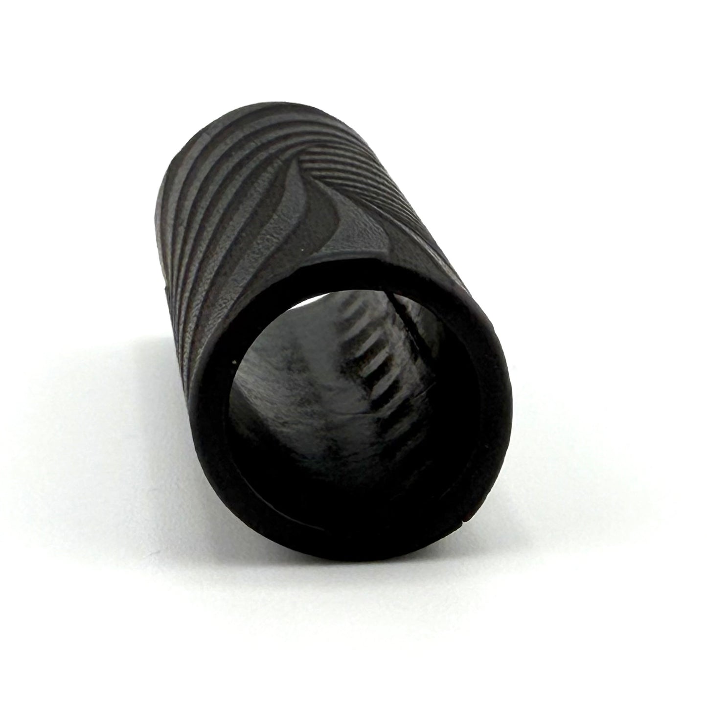 Z-stem Leather Sleeve - Black “Illusion” (v2)