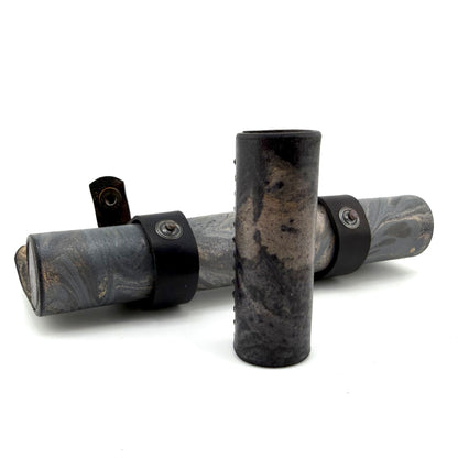 Z-stem Leather Sleeve / Case Set - Liquid Metal Marble
