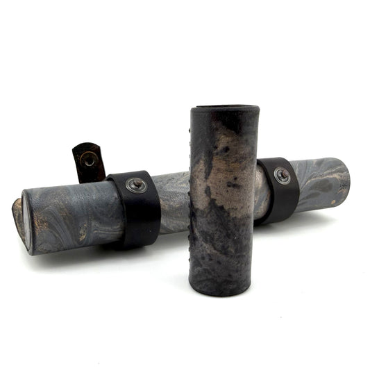 Z-stem Leather Sleeve / Case Set - Liquid Metal Marble