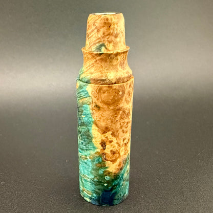 Z-stem Wood Kit - Stabilized Black Ash Burl