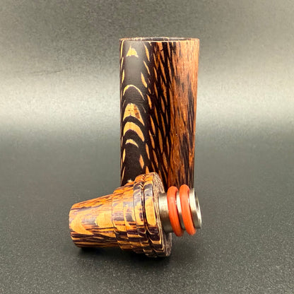 Z-stem Wood Kit - Stabwood - Lacewood - Purple Dyed
