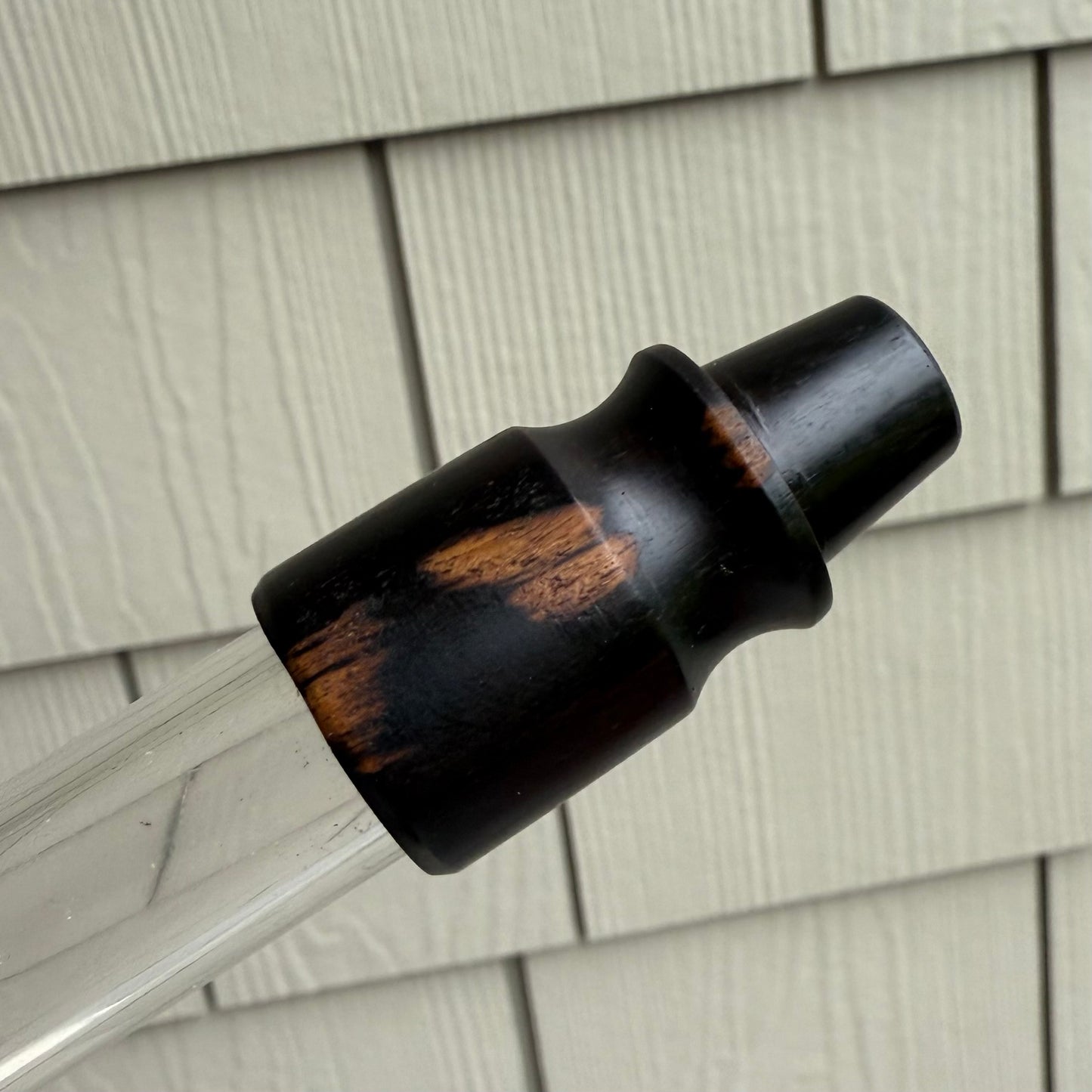 Z-stem XL Mouthpiece - African Blackwood Burl #1