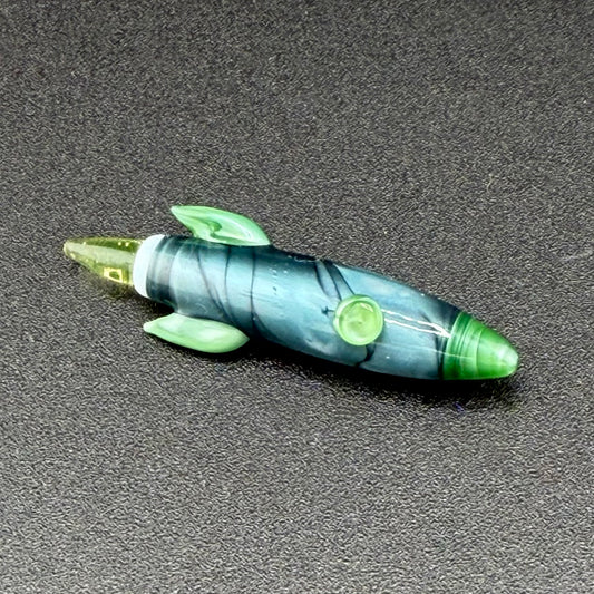 Z-stem Glass Inserts - Rocket - Neptunium / Ion UV