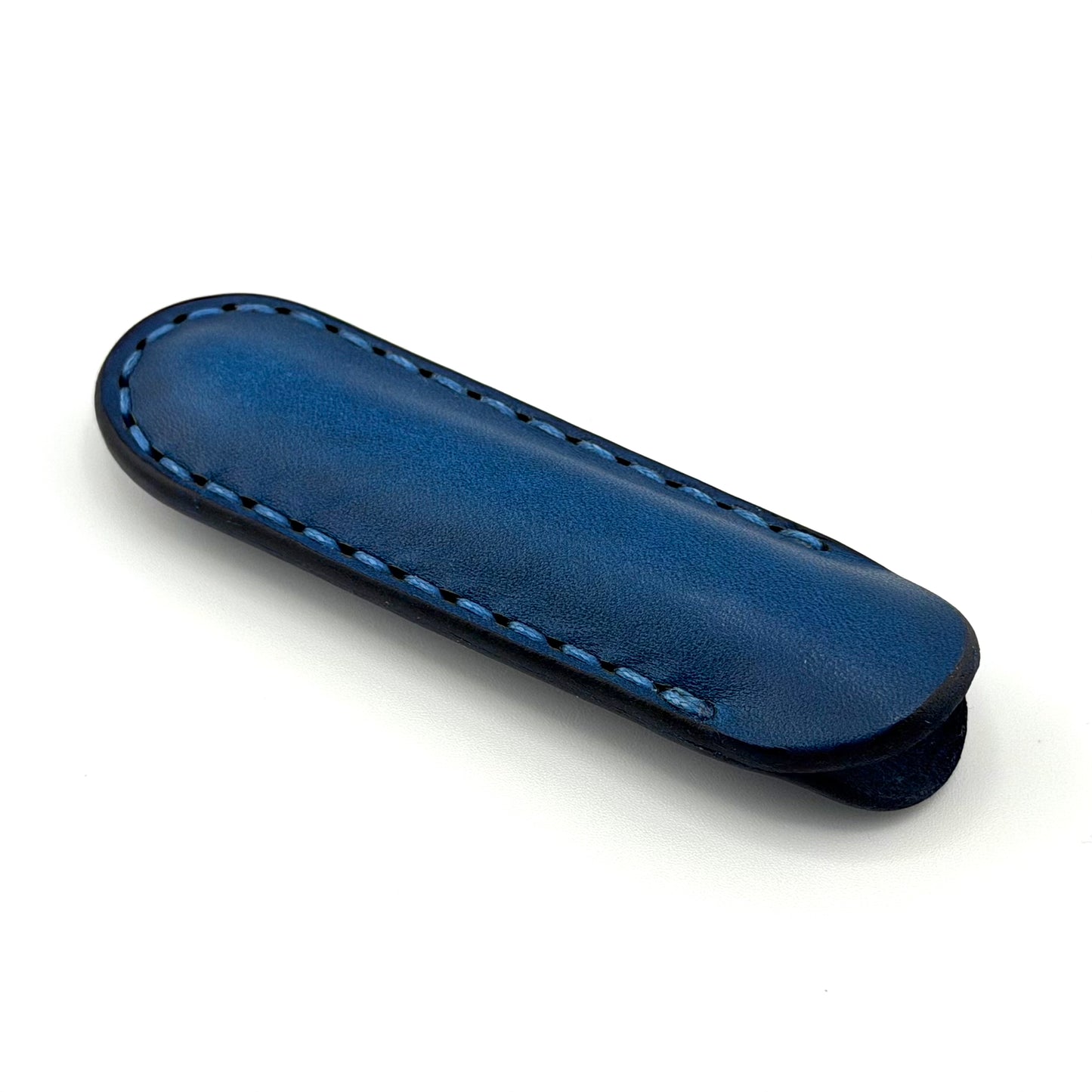 Leather TED Case - Short - Blue