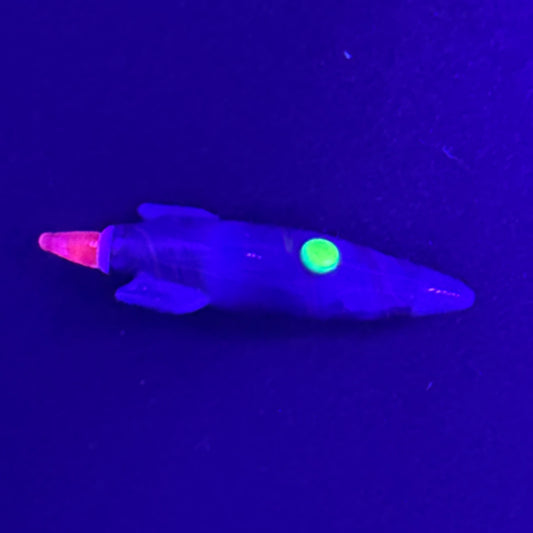 Z-stem Glass Inserts - Rocket - Amber purple / Lucy UV