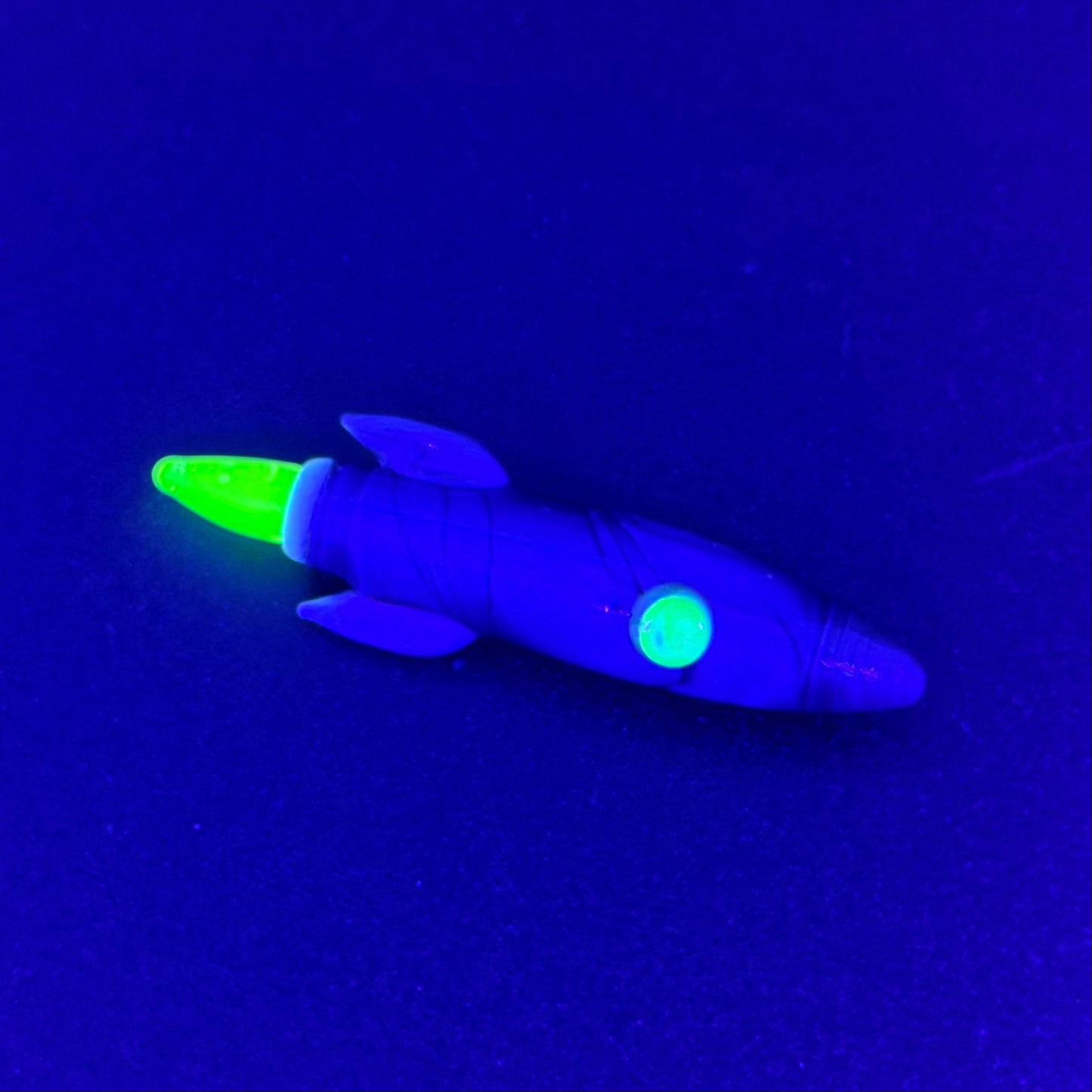 Z-stem Glass Inserts - Rocket - Neptunium / Ion UV