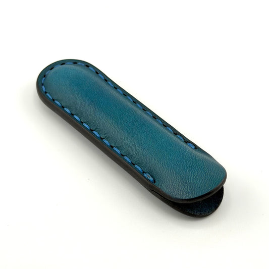 Leather TED Case - Short - Teal