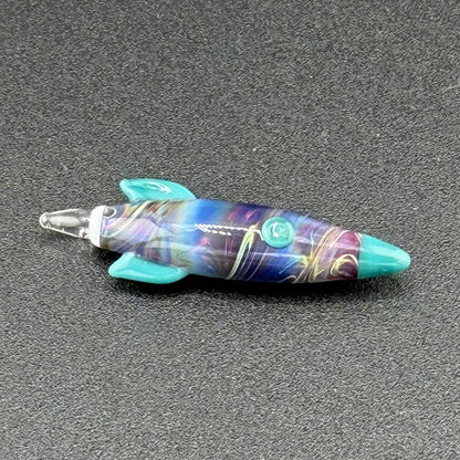 Z-stem Glass Inserts - Rocket - Amber purple / Lucy UV
