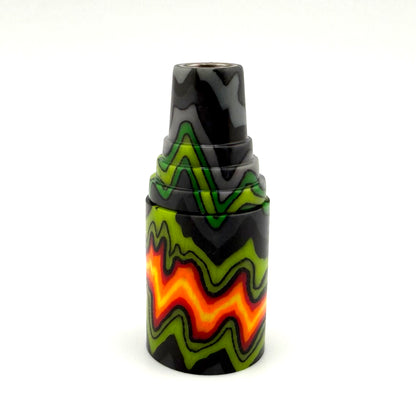 Z-stem Wood Kit -  Green/Fire Micarta MINI-Z w/glass core