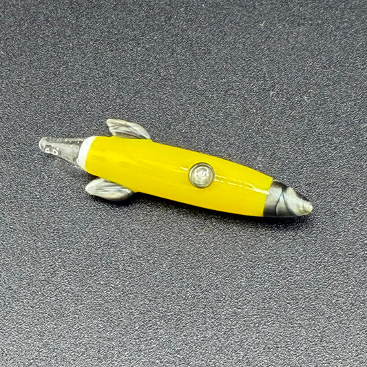 Z-stem Glass Inserts - Rocket - Acid Yellow / Nova UV