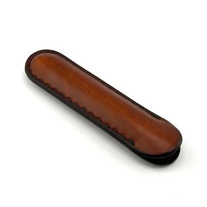 Leather TED Case - Long - Timber Brown