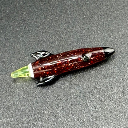 Z-stem Glass Inserts - Rocket - Red blizzard / Ion UV