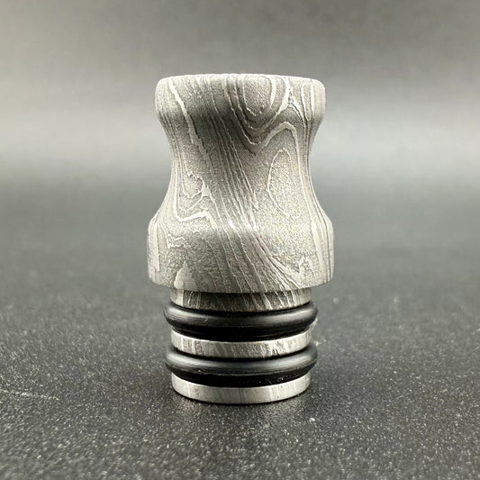 Toad/Nomad II Mouthpiece - Damascus Steel #1
