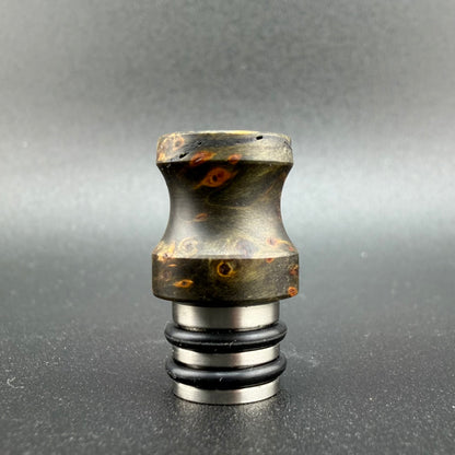Toad/Nomad II Mouthpiece - Ti/Wood Hybrid - Dyed Yellow Cedar Burl