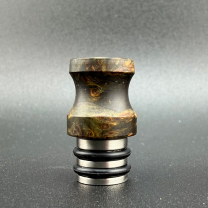 Toad/Nomad II Mouthpiece - Ti/Wood Hybrid - Dyed Yellow Cedar Burl