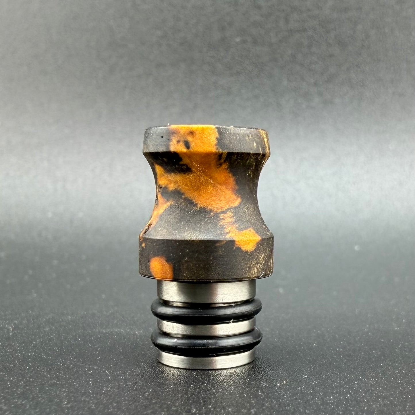 Toad/Nomad II Mouthpiece - Ti/Wood Hybrid - Spalted Amboyna Burl