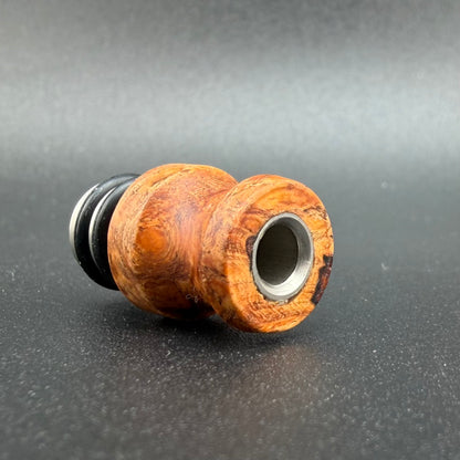 Toad/Nomad II Mouthpiece - Ti/Wood Hybrid - Amboyna Burl #1