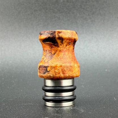 Toad/Nomad II Mouthpiece - Ti/Wood Hybrid - Amboyna Burl #2