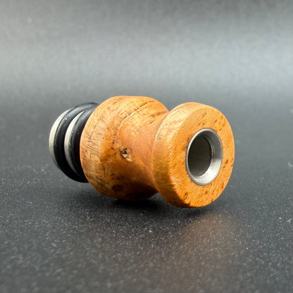 Toad/Nomad II Mouthpiece - Ti/Wood Hybrid - Cherry Burl #1