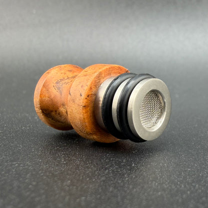 Toad/Nomad II Mouthpiece - Ti/Wood Hybrid - Cherry Burl #2