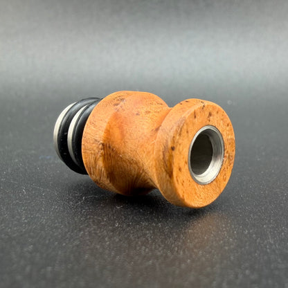 Toad/Nomad II Mouthpiece - Ti/Wood Hybrid - Cherry Burl #2