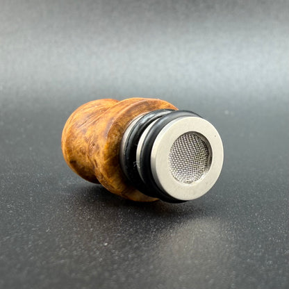 Toad/Nomad II Mouthpiece - Ti/Wood Hybrid - Black Ash Burl #1