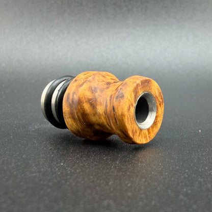 Toad/Nomad II Mouthpiece - Ti/Wood Hybrid - Black Ash Burl #1