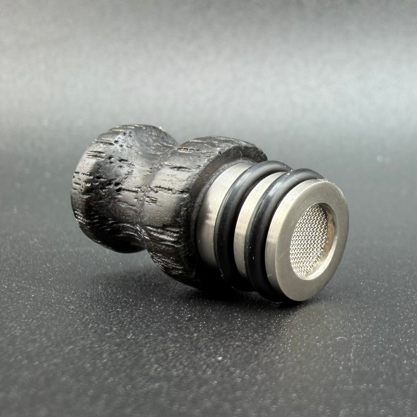 Toad/Nomad II Mouthpiece - Ti/Wood Hybrid - Bog Oak