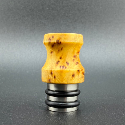 Toad/Nomad II Mouthpiece - Ti/Wood Hybrid - Yellow Cedar Burl #1