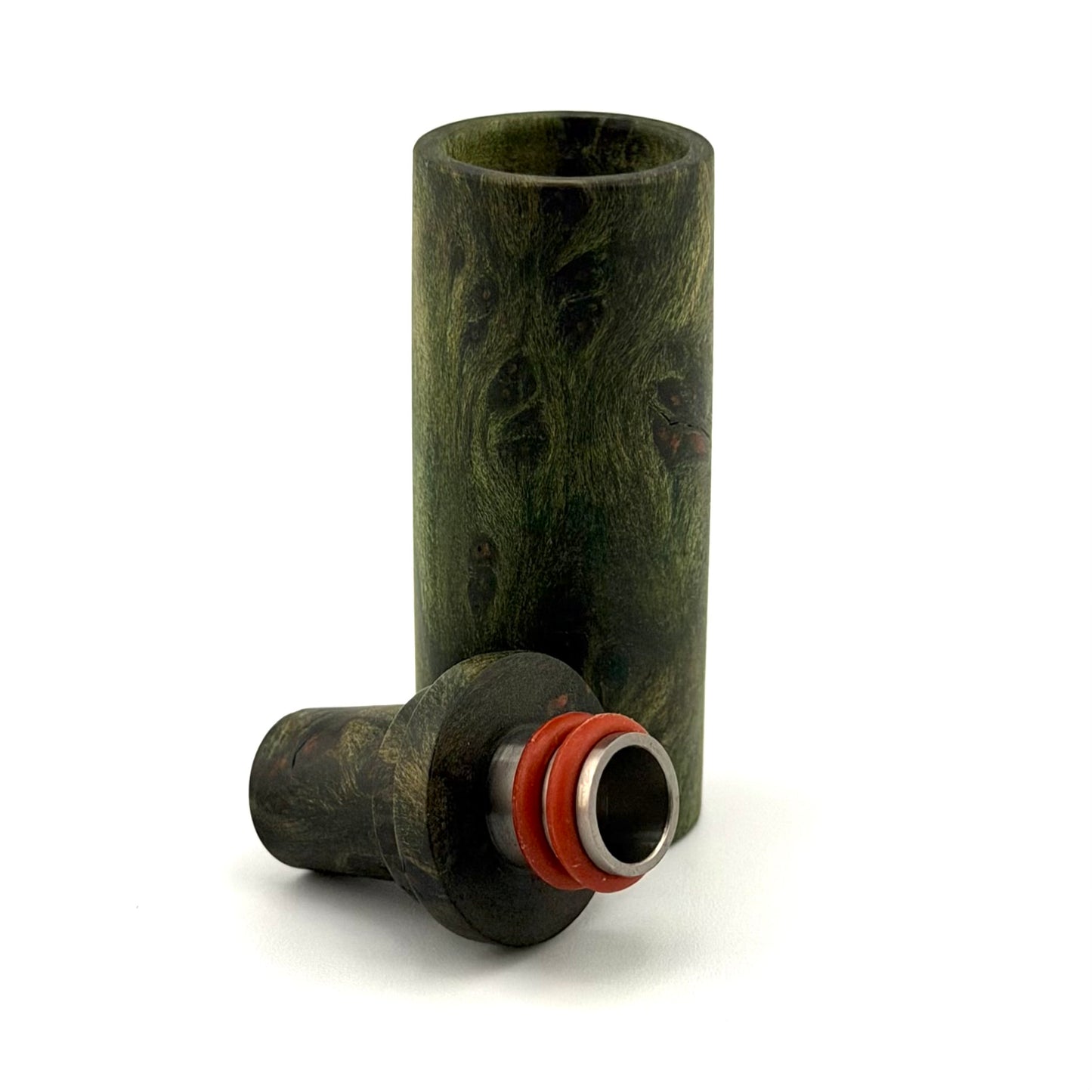 Z-stem Wood Kit - Redwood lace burl (green) #1