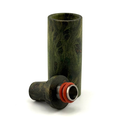 Z-stem Wood Kit - Redwood lace burl (green) #1