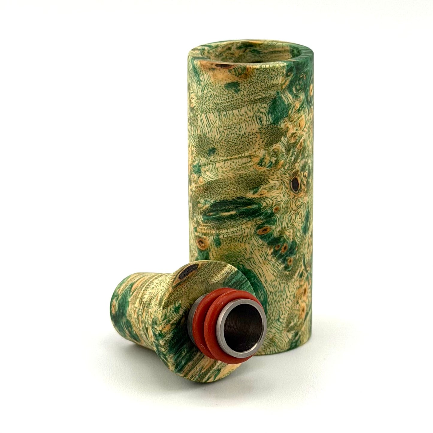 Z-stem Wood Kit - Boxelder Burl - Green