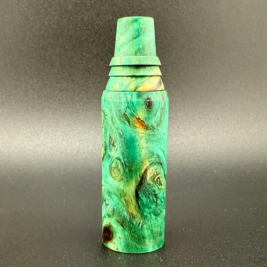 Z-stem Wood Kit - Stabwood - Dyed Amboyna Burl